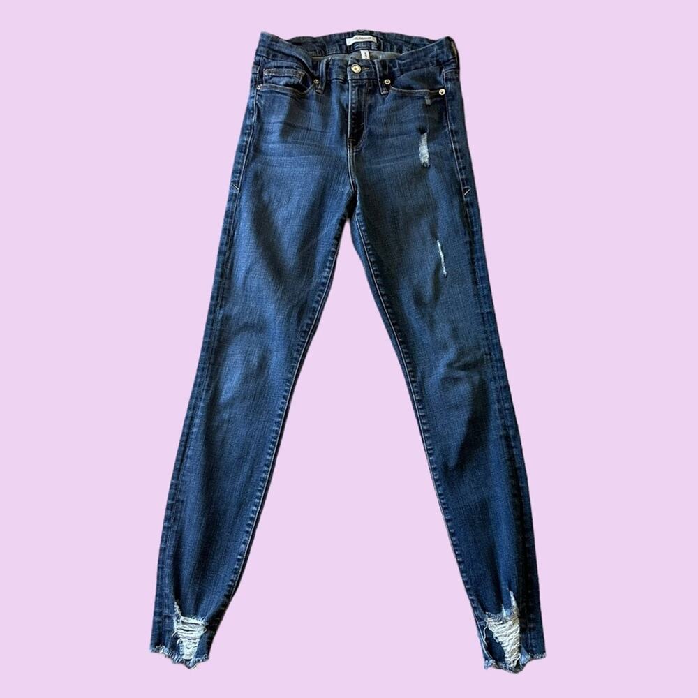 Good American Good Legs Jeans Distressed Ripped
